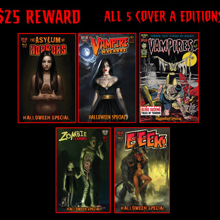 STARTER COLLECTION ALL 5 COVER As PRINT EDITIONS*