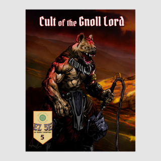 Cult of the Gnoll Lord Softcover Book