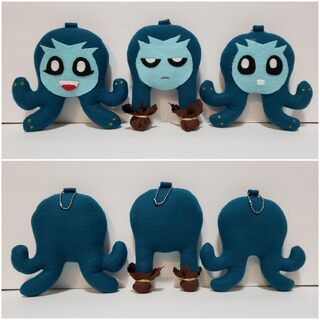 Plush Charms set of 3