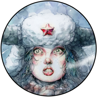 Fearless Dawn: COLD #1A Sticker