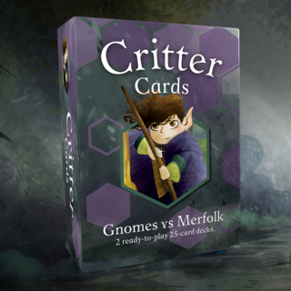 Critter Cards: Gnomes vs Merfolk