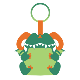 Pickles - Green Dragon Hoard Keeper Charm