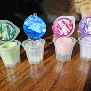 Witchy Squishy Pudding Keychains