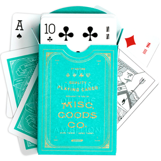 MGCO Green Playing Cards