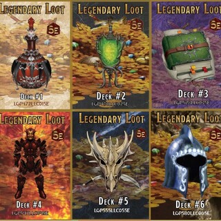 Legendary Loot Cards 5E PDF