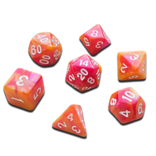 Dice Set (Ember Red)