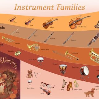 2x Instrument Families Posters