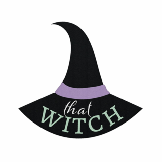 That Witch Iron-on Patch