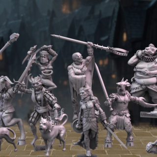 Court of profane pleasure resin warband