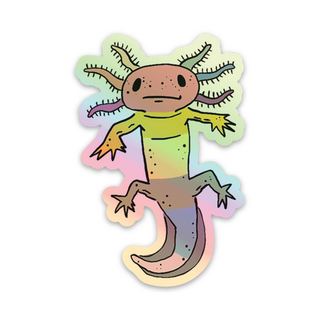 Rainbow Axolotl Sticker