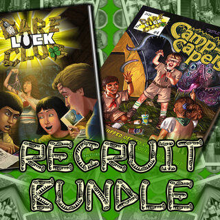 Recruit Bundle of Rule Book and Camp-Capers (Reward level, both perfect bound with Poster Map)