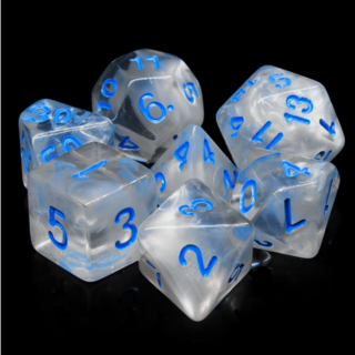 Dice Set Frozen Sea
