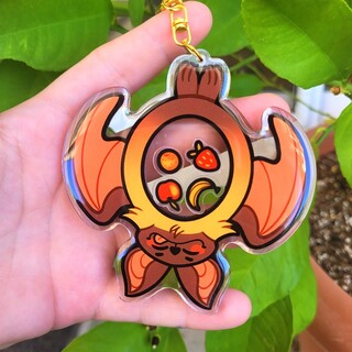 Fruit Bat Shaker Charm