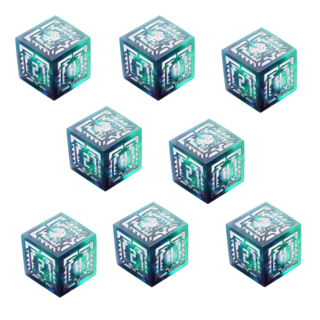 Dice - Fireball (8d6) - Opalescent Flight