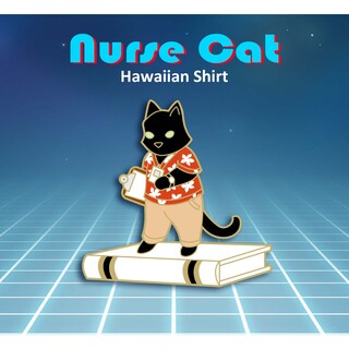 Nurse Cat Hawaiian Shirt