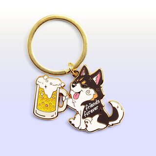 Keychain Friends Furever Husky