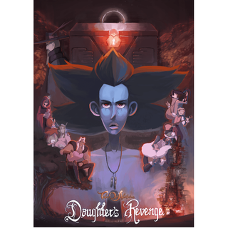 Tales of Alethrion Art Print w. doodle and signature by director