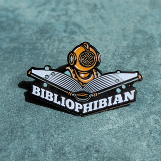 ENAMEL PIN: Bibliophibian