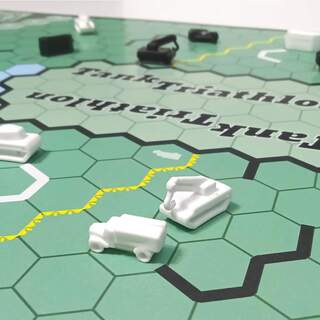 Tank Triathlon mini game