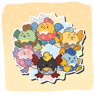 Bitty Basilisk Gang Sticker