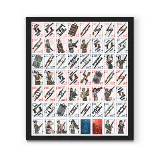 Pinup Edition Uncut Sheet (Signed)