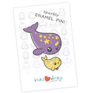Starwhal & Baby Nova Pin Set
