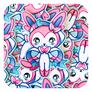 Pokemon Sylveon Waterproof Glossy Sticker