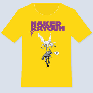 Naked Raygun T-Shirt Featuring James Romberger art  (2XL)