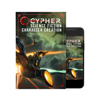 Cypher Science Fiction Character Creation Zine in print and PDF