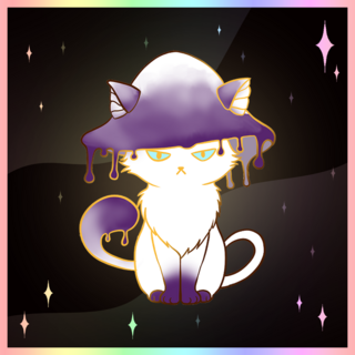 Enamel Pin - Ink Cap Meowshroom