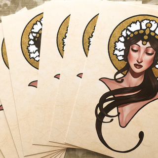 Lady of Eternity Postcard Pack