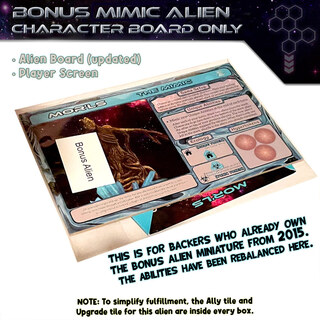 Bonus Mimic Alien - New Board ONLY