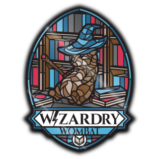 Wizard Wombat Pin