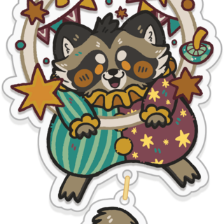 Fidget Hanging Keychain