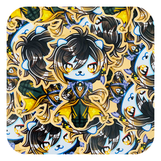 Genshin Impact Zhongli Waterproof Glossy Sticker