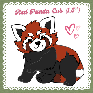 Red Panda Pin