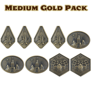 Medium Gold mix pack (9)