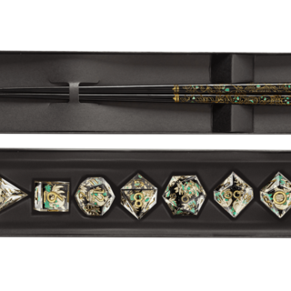Chopstick & 7 Dice Set - Deathbloom