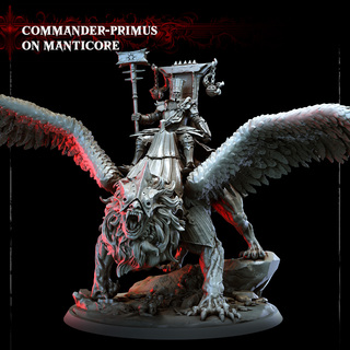 Commander Primus on Manticore