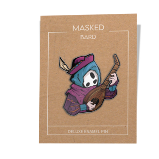 Exclusive Enamel Pin "Masked Bard"