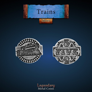 Train Units Silver Coins
