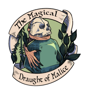 The Magical Draught of Malice Enamel Pin
