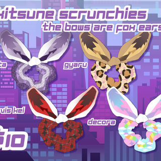 Kitsune Scrunchie