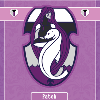 Demisexual Selkie Iron-on Patch