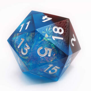 Giant Inclusion D20 (Blood And Ice)