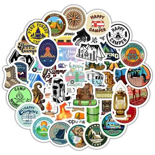 Go Camping Stickers 50Pcs*