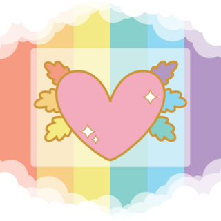 Pridefin Heart Pin