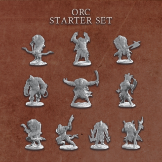 Orc Starter Set (10 Minis)