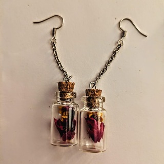 Preserved-Vial Earrings