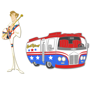 Evel Knievel Enamel Pins